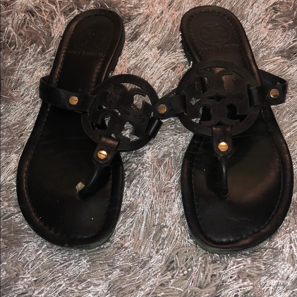 Black Tory Burch sandals